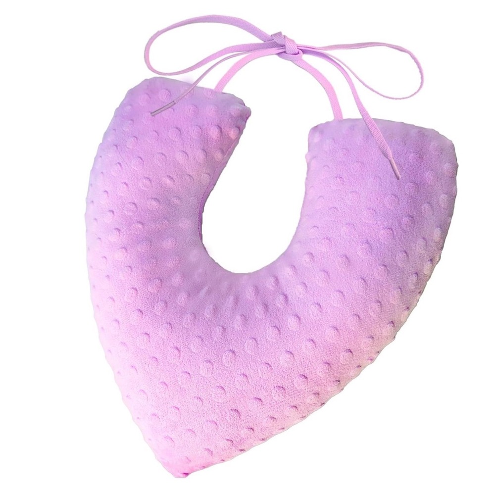 BELINOUS Lumpectomy Mastectomy Surgery Recovery Pillow Pink Minky Arm Support